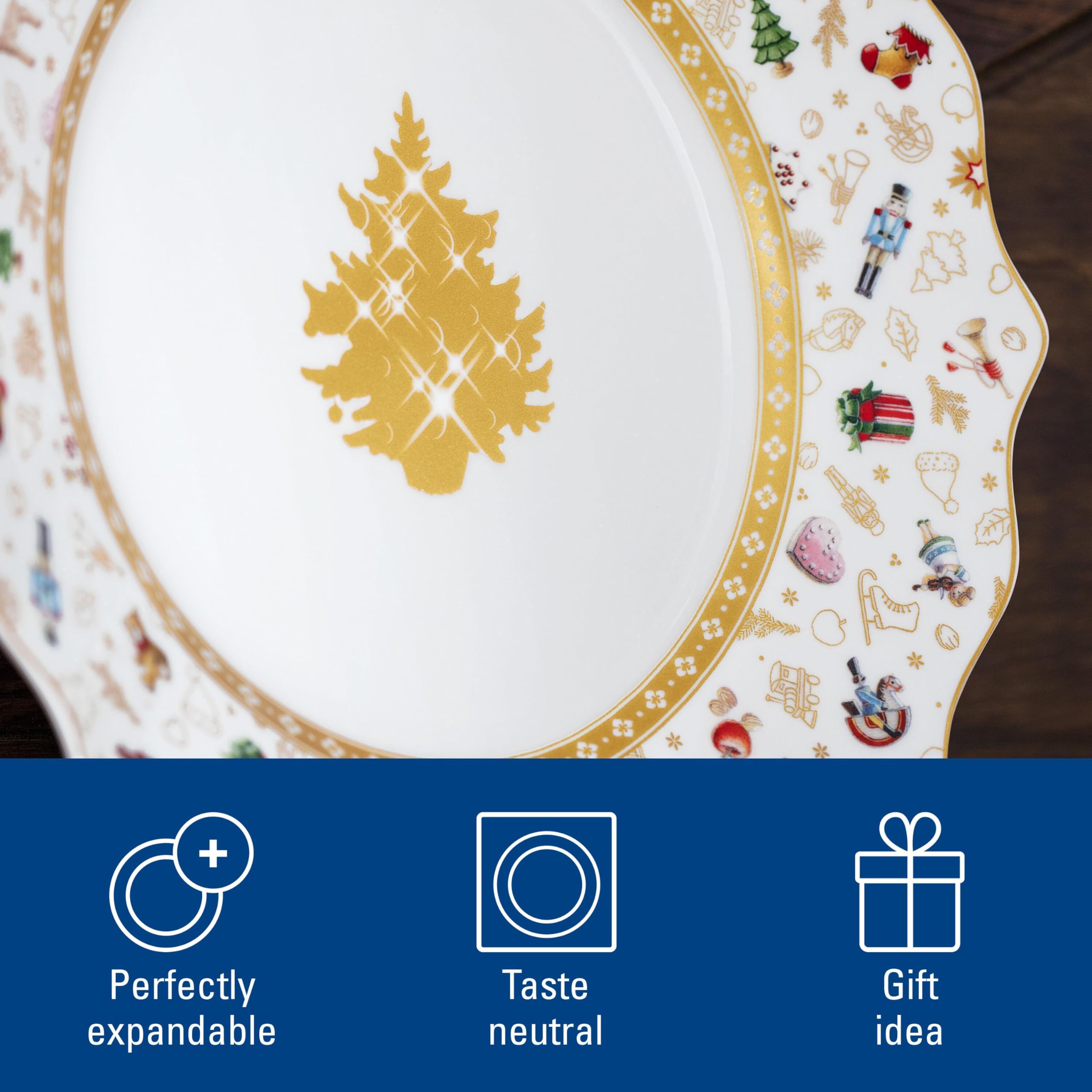 Villeroy & Boch Toy'S Delight Talerz Śniadaniowy, Biały, 24 cm
