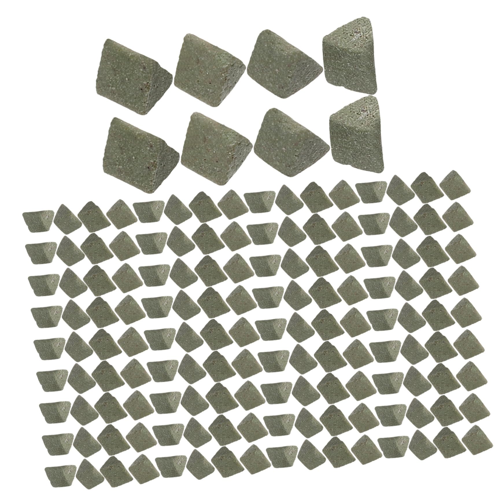 SOLUSTRE Abrasive Polishing Machine Jewelry Polishing Abrasive Tumbler Finishing Ceramic Triangle Import