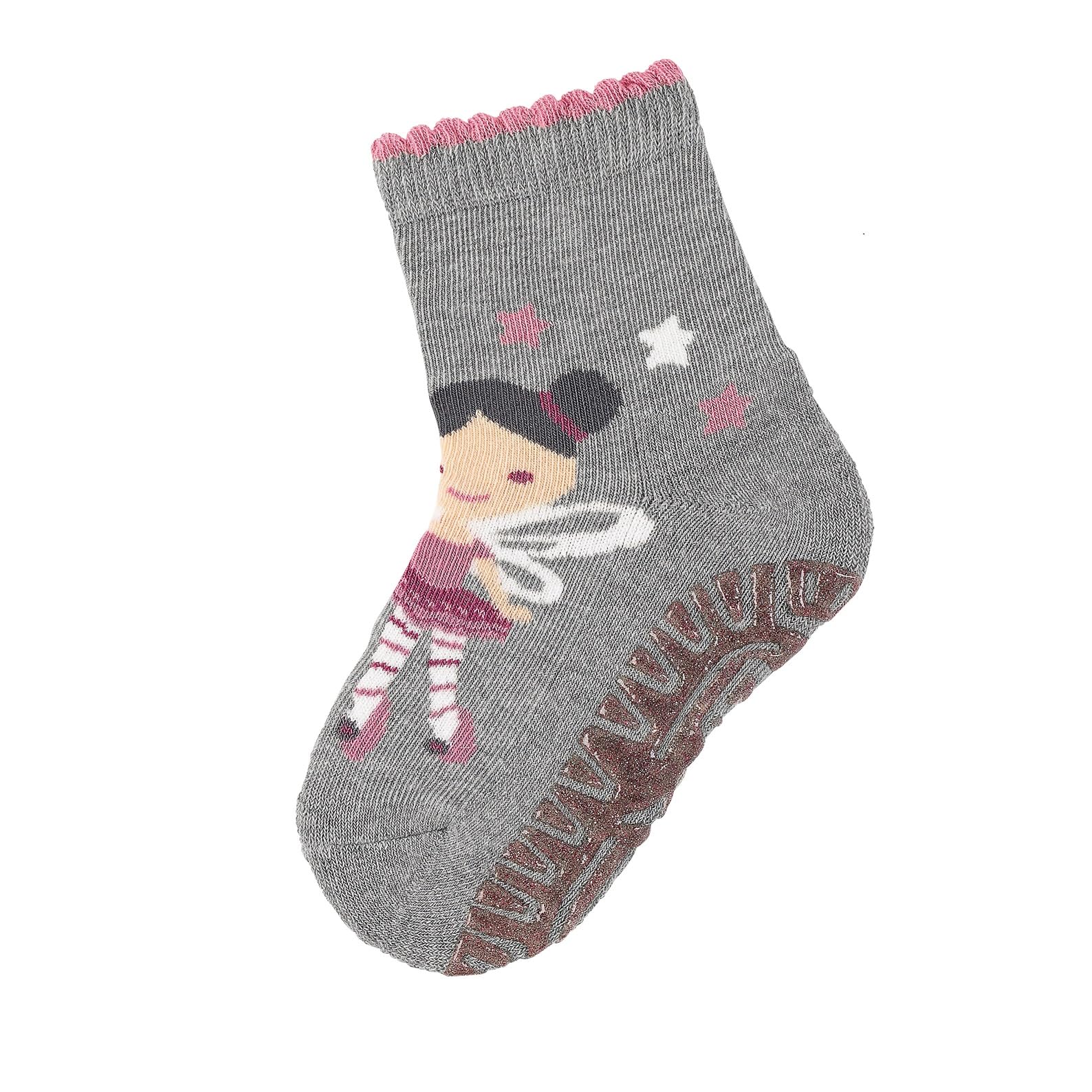 Sterntaler Baby - Mädchen Fli AIR Herzen Socken, per pack Blau (Marine 300), (Herstellergröße: