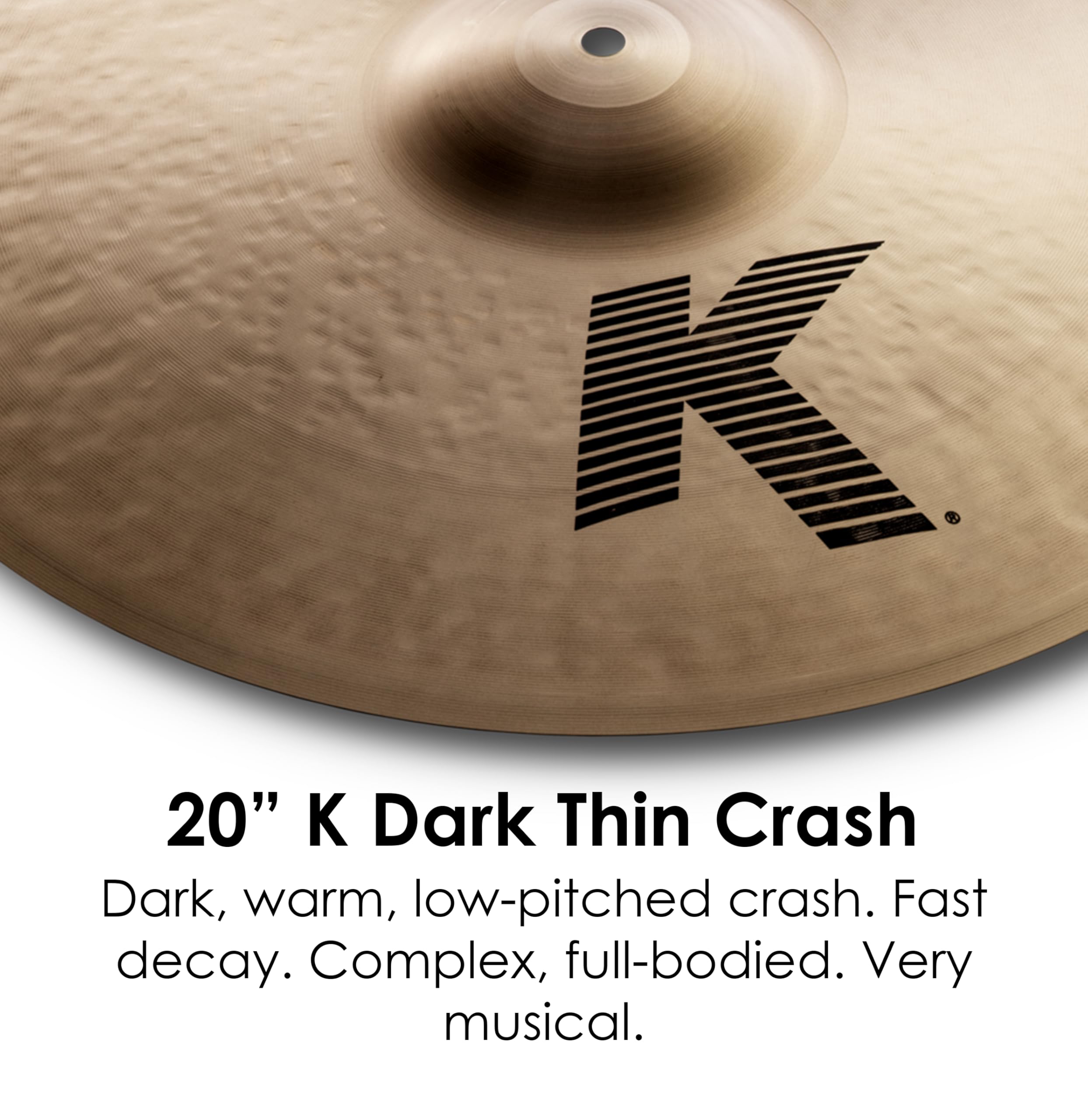 Zildjian K Zildjian Series - 20" Dark Crash Thin Cymbal