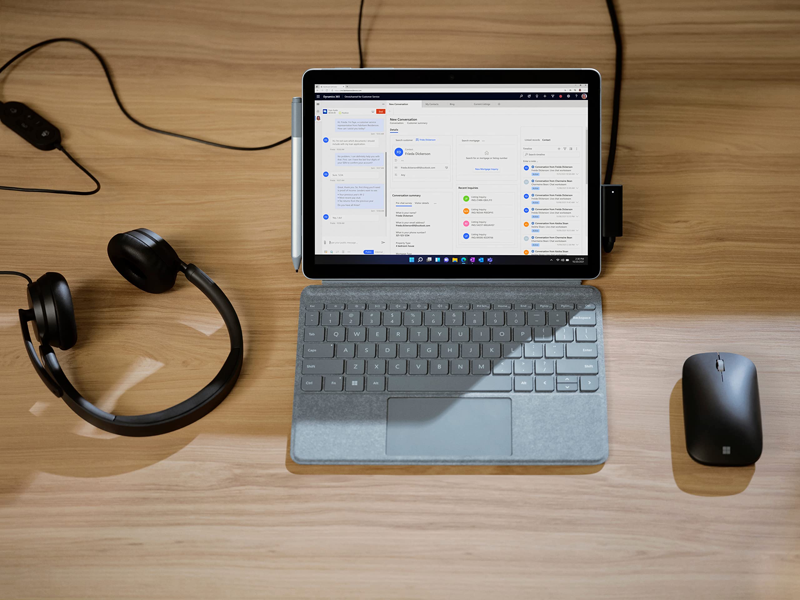 Microsoft Zestaw słuchawkowy USB-C XZ/NL/FR/DE Hdwr Black, I6N-00010, czarny, normalny