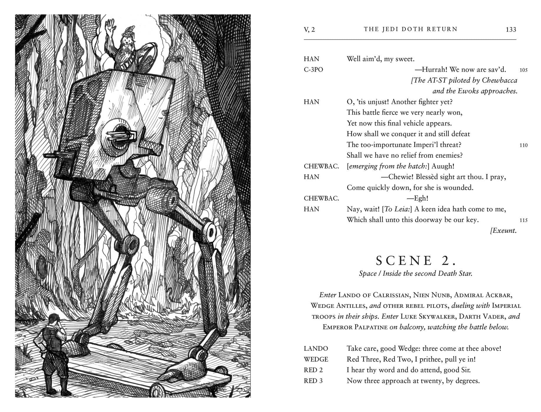 William Shakespeare's the Jedi Doth Return: Star Wars Part the Sixth
