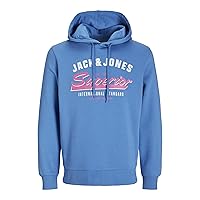 JACK & JONES Jjelogo Sweat Hood 2 col 24/25 Noos Felpa con Cappuccio