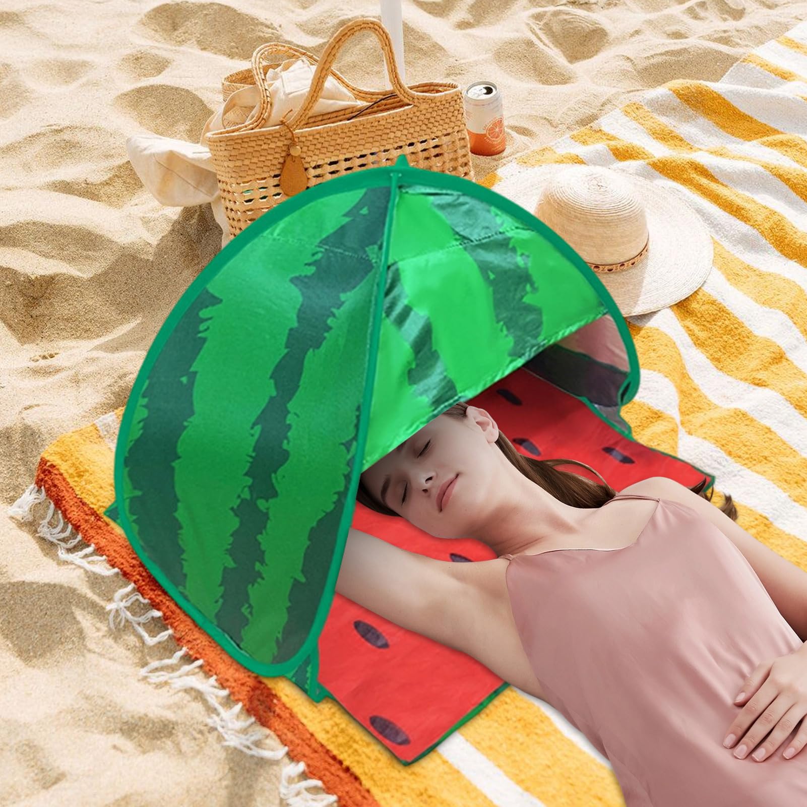Strandkorb für Hunde | mit Kopfstütze | UV-Schutz für Aktivitäten im Freien wie Camping Garten Picknick Wandern
