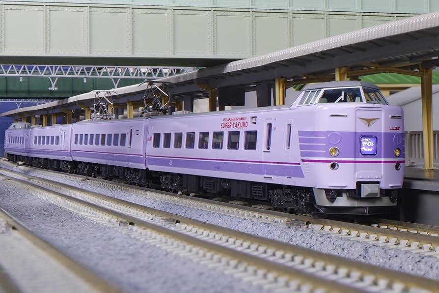 kato ３８１系　やくもセット Amazon | KATO Nゲージ 381系 「スーパーやくも」 4両セット 10