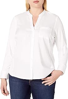 calvin klein no iron women's shirts
