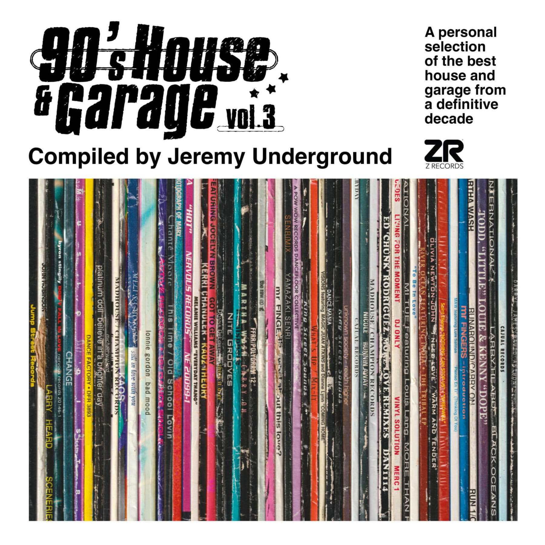 90's House & Garage Vol. 3: Compiled By Jeremy Underground 2CD Album