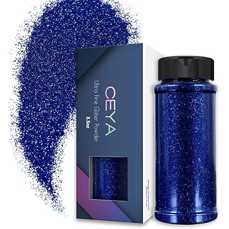 CEYA Glitter: Unleash the Sparkle with Our Ultra-Fine Klein Blue Glitter