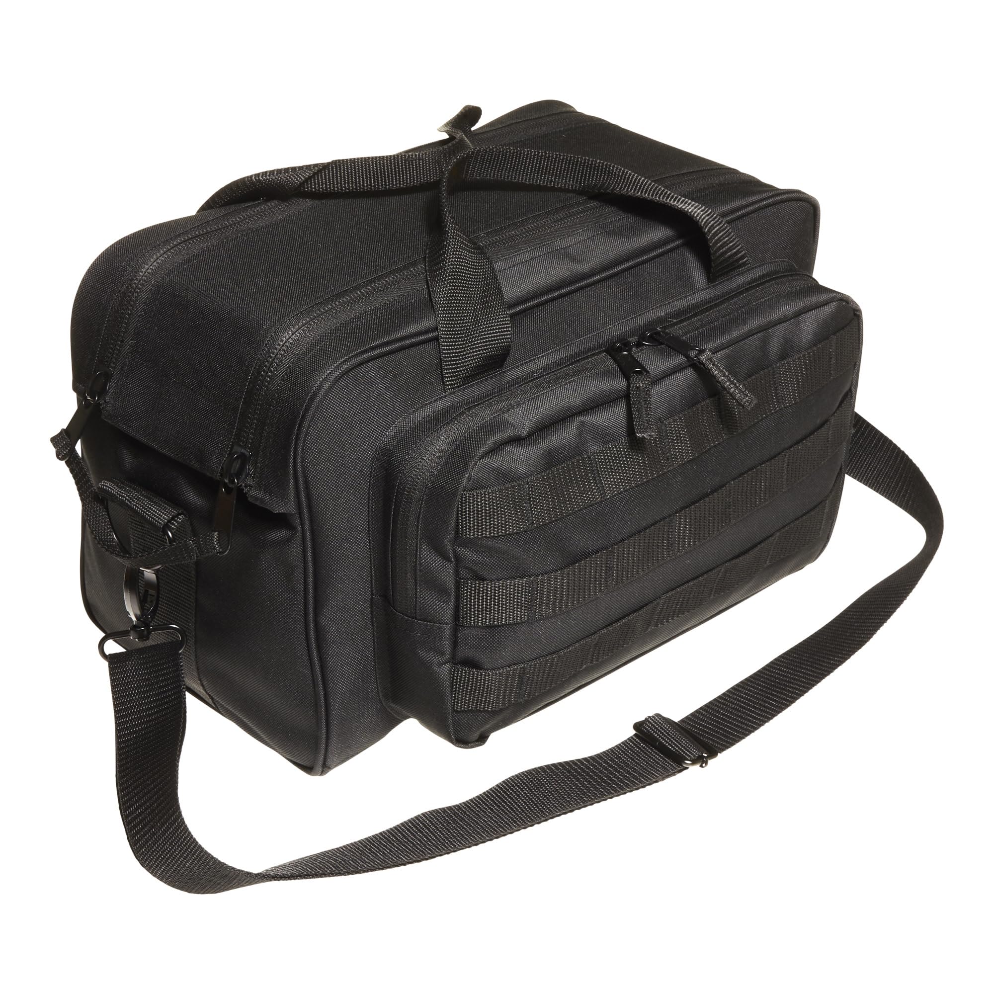 Allen Company Range Bag with Pistol Rug & MOLLE Loops, Black, 15x8x8.5-Inch : Sports & Outdoors