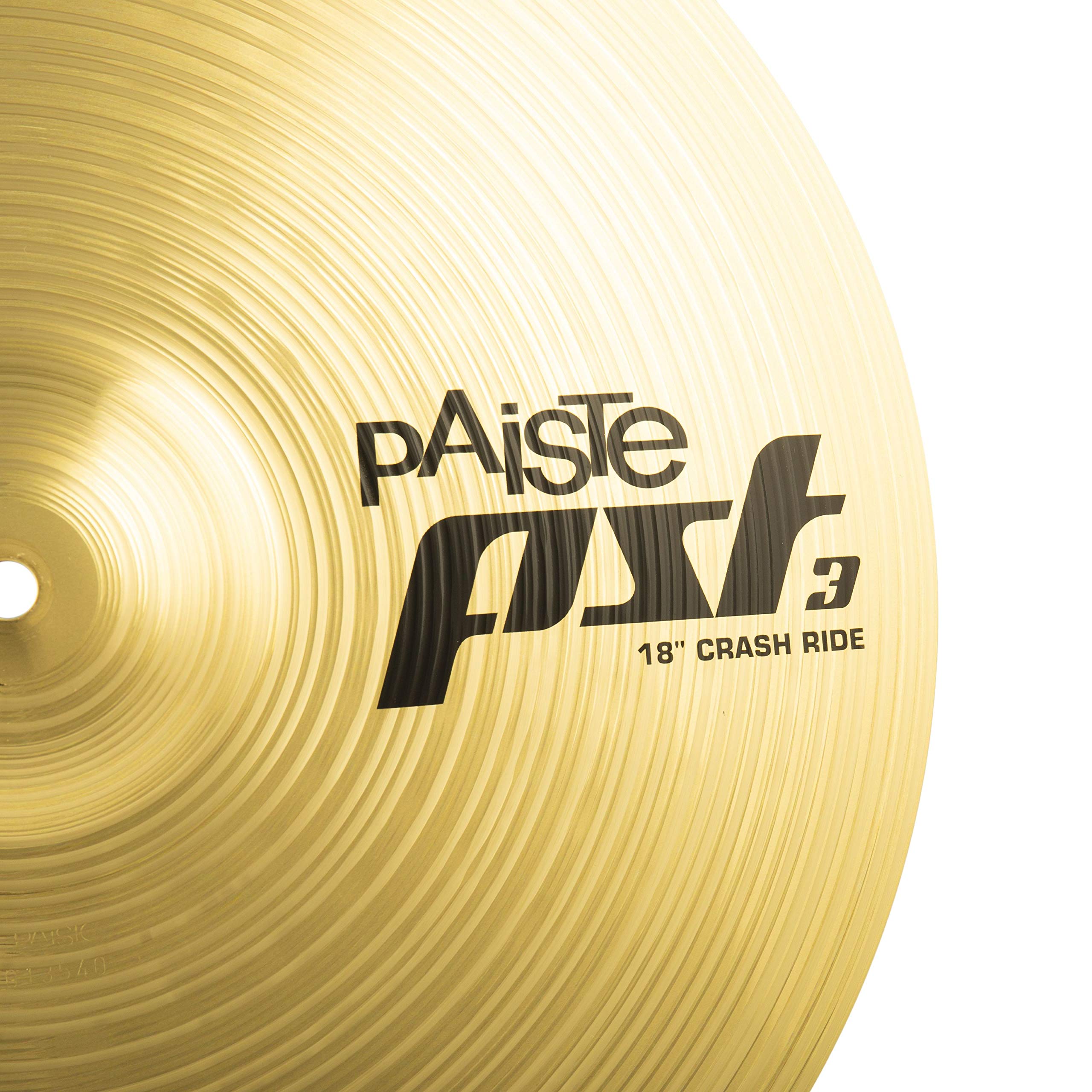 Paiste PST 3 Cymbal Ride Crash 45,7 cm