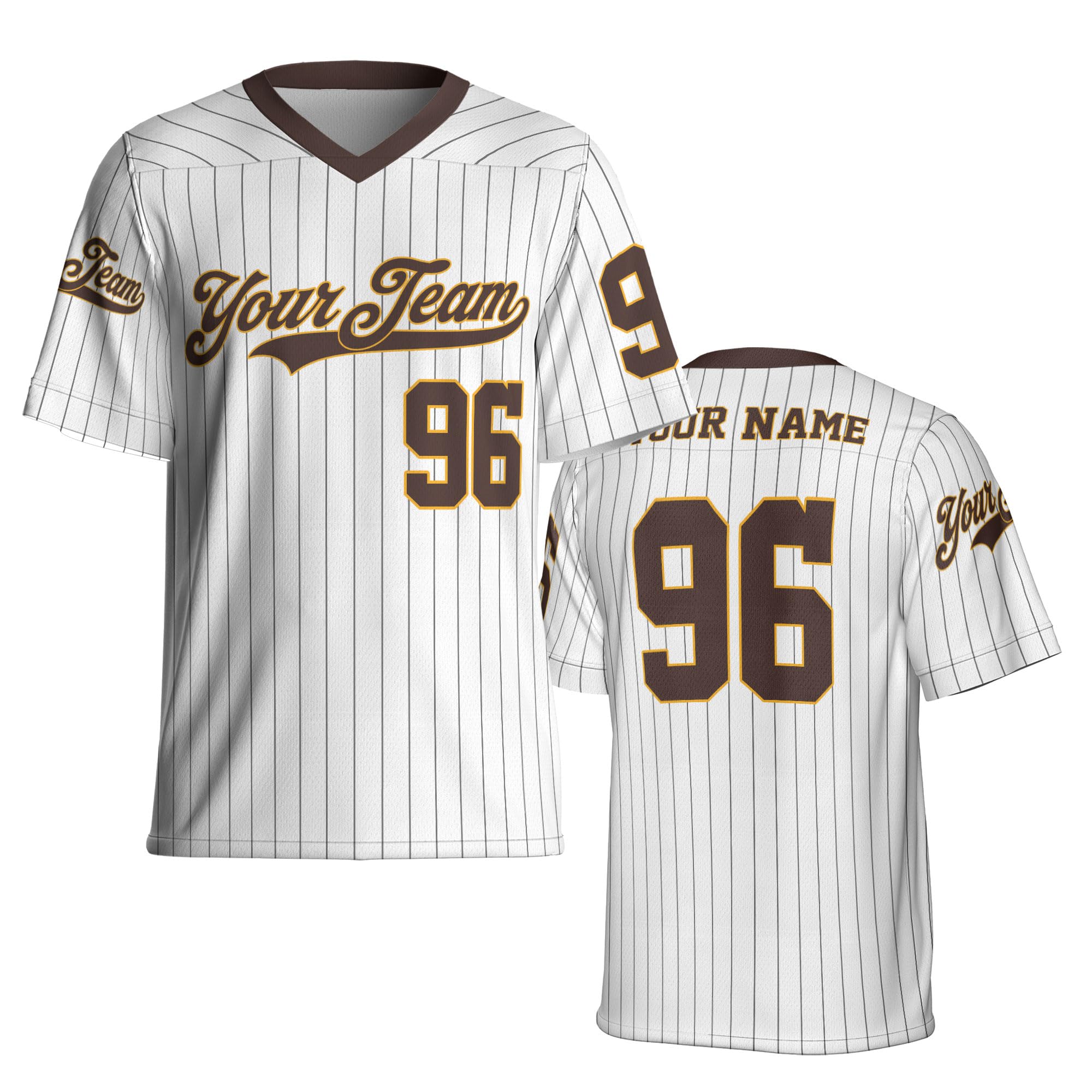 Your Team Custom Jersey for Men Women Football Jersey Personalized Shirts Short Sleeve T Shirt Baseball Jersey A2