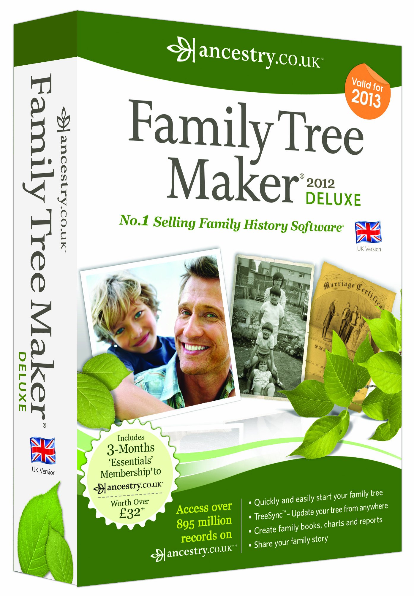 Family Tree Maker 2012 Deluxe Edition (PC)