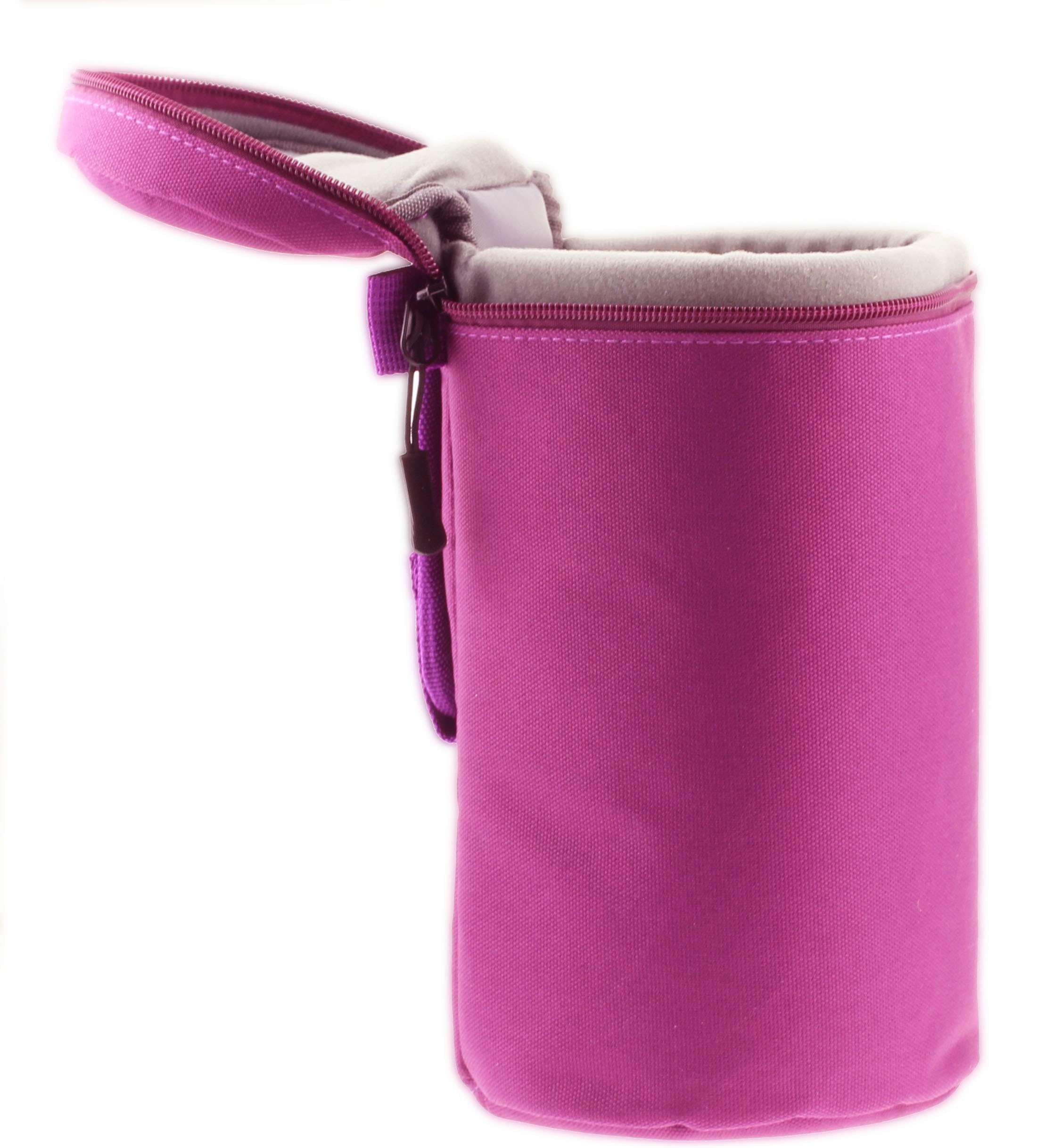Navitech Purple Water Resistant Camera Lens Protective Case Pouch - Compatible With Sigma 85mm f/1.4 DG HSM Lens