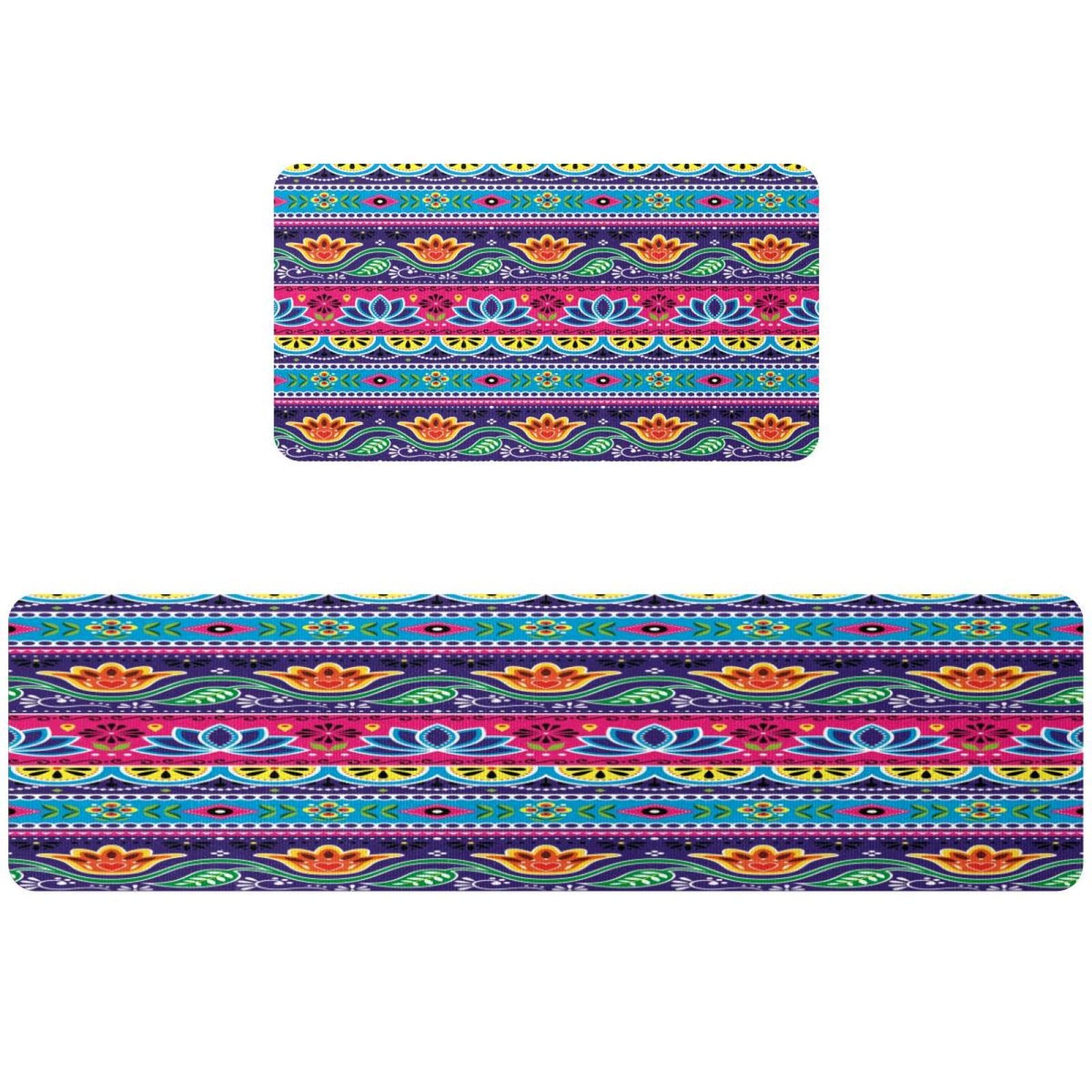Tapete absorbente para cocina lavable que evita resbalones gracias a su trasera especial