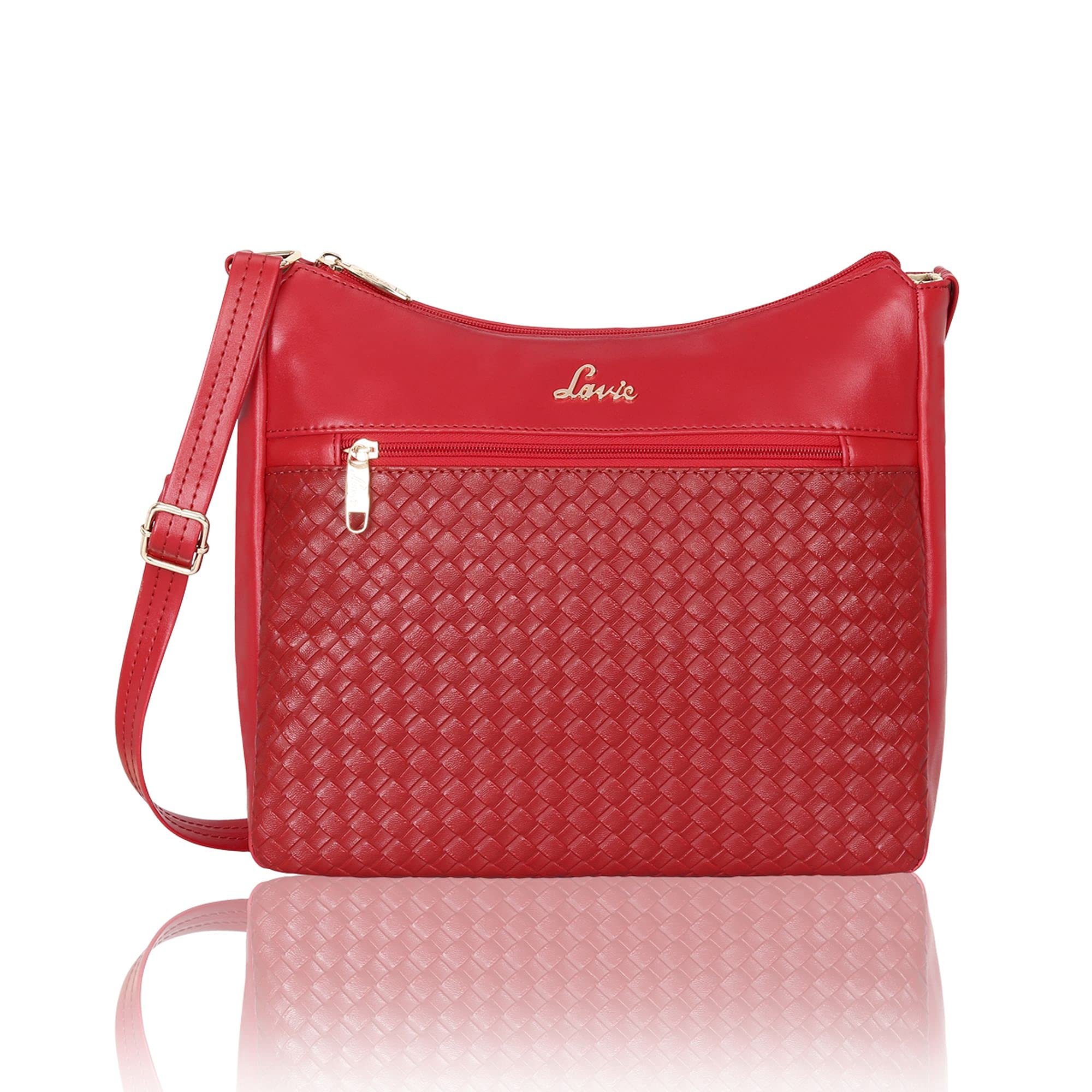 Lavie Womens Dome Textured Sling Bag | Ladies Purse Handbag | Detachable Crossbody Sling Strap (B08ZHKPJ7V) Amazon Price History, Amazon Price Tracker