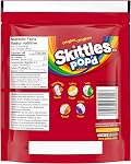 SKITTLES POP’D Original Freeze-Dried Candy, Crunchy Fruity Candy Snack for Sharing, Movie Nights & Parties, 155g