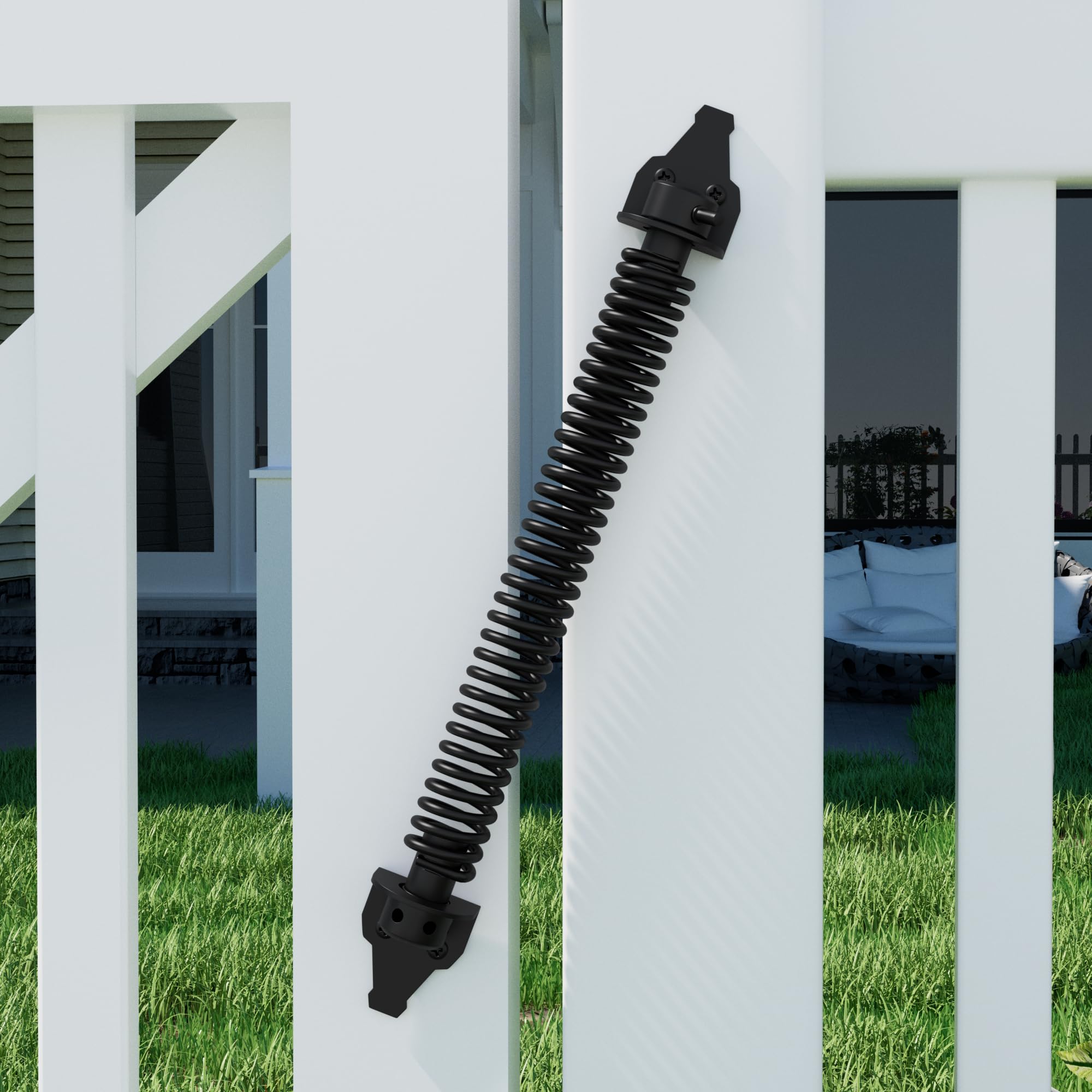 Snapklik.com : WINSOON 14" Gate Spring Self Closing Heavy Duty Hardware ...