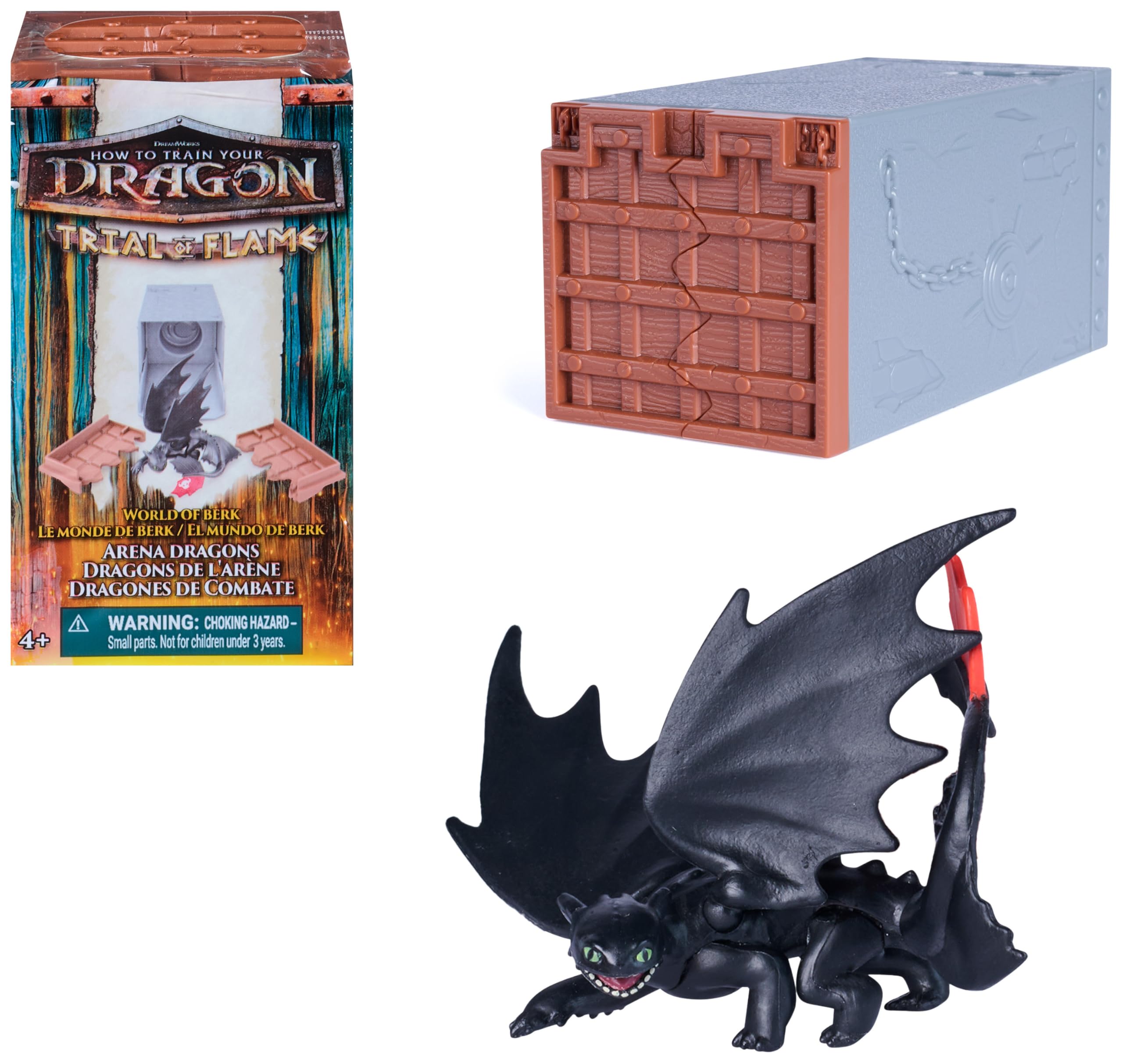Amazon.com: Dragons DreamWorks 6075576 Collectible Arena M01 BP