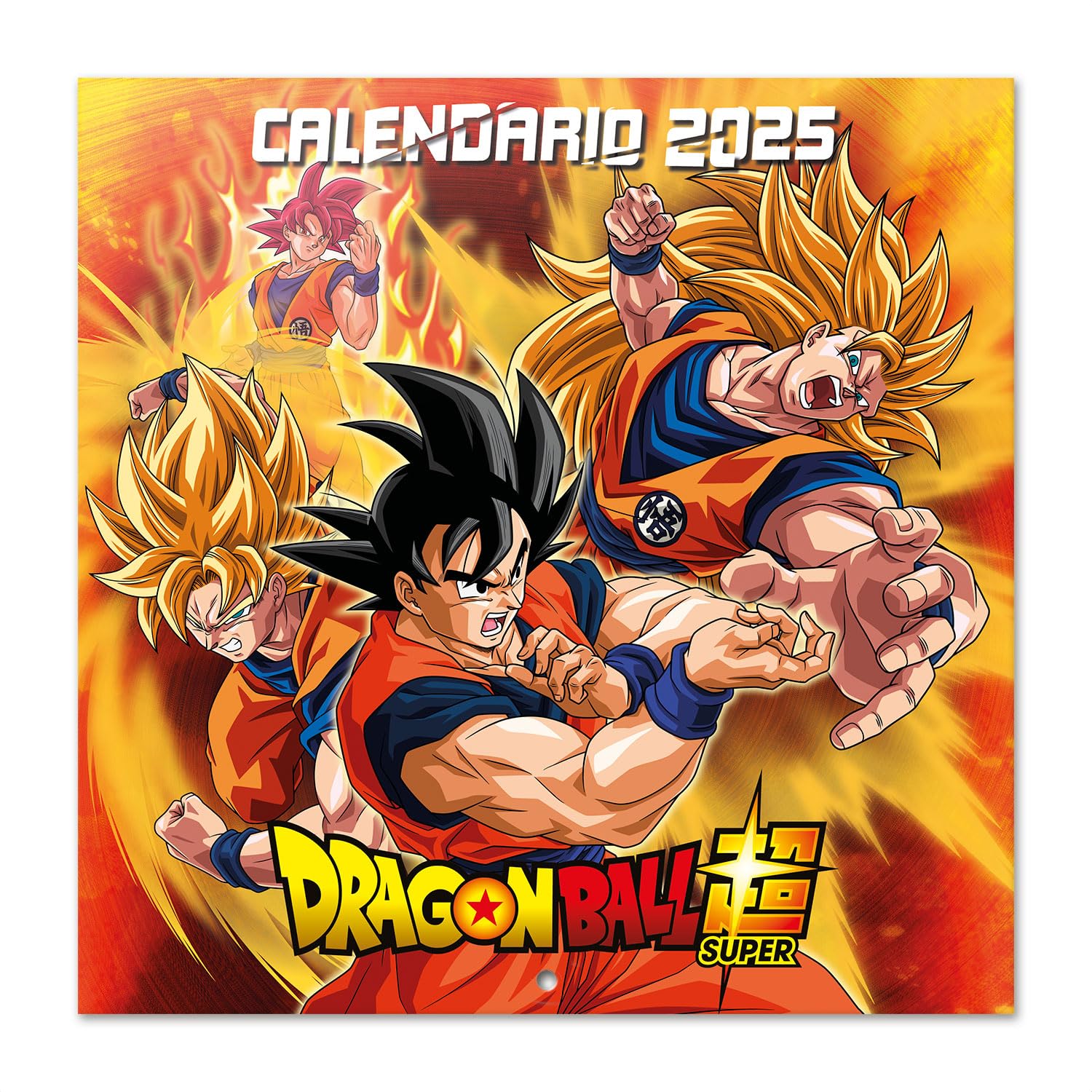 Grupo Erik Wall Calendar 2025 Dragon Ball 12″ x 12″ Square Calendar