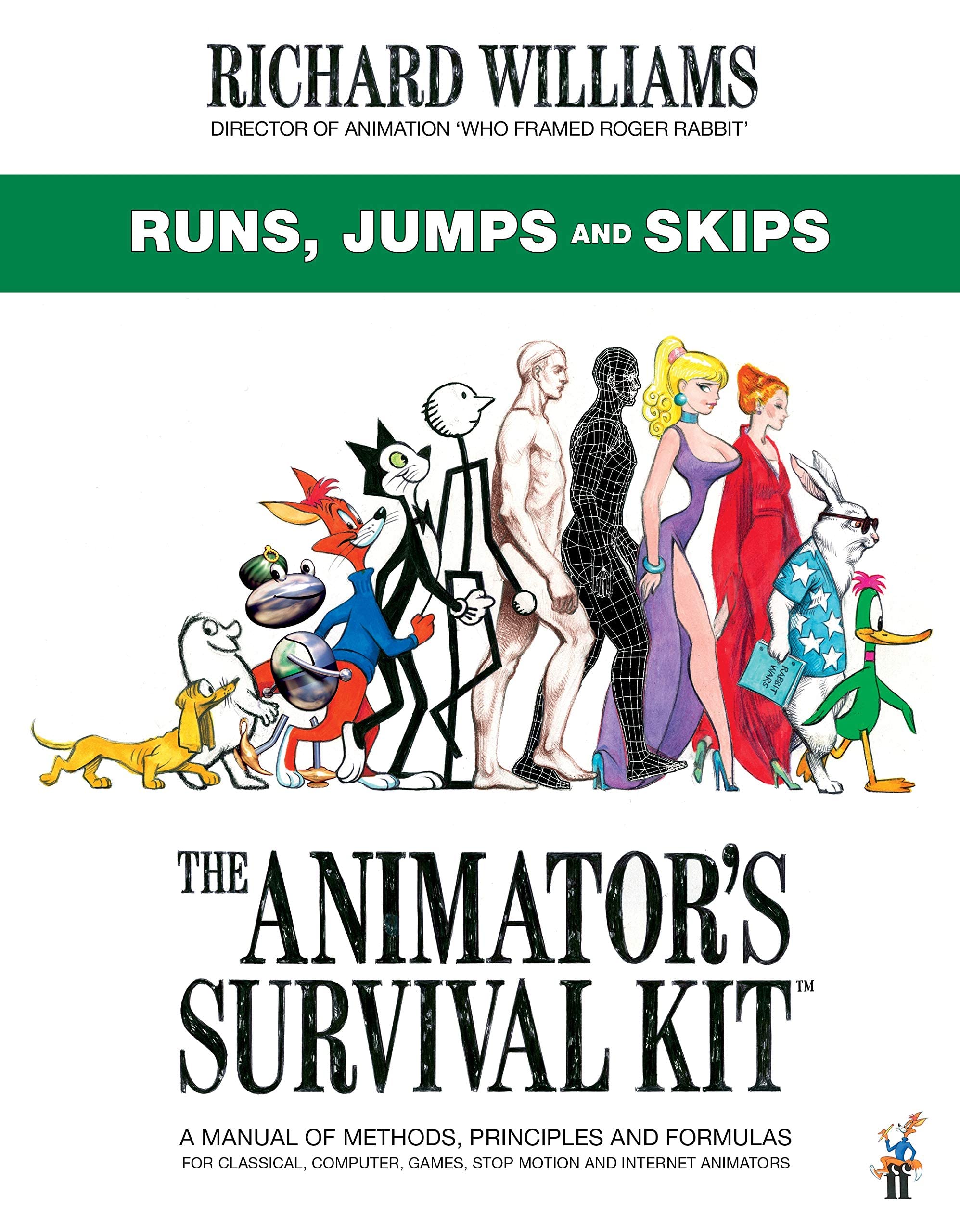 The Animator's Survival Kit Collection 4 Books Set By Richard Williams (Walks, Flexibility and Weight, Dialogue Directing Acting and Animal Action & Runs Jumps and Skips)