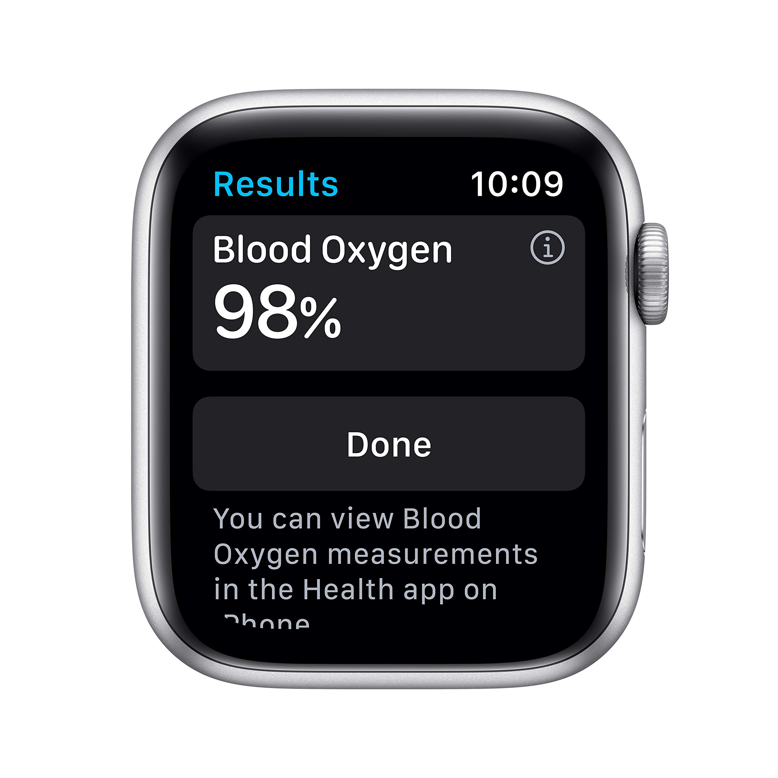 Apple New Watch Series 6 (GPS, 44mm) - Silver Aluminium Case with 