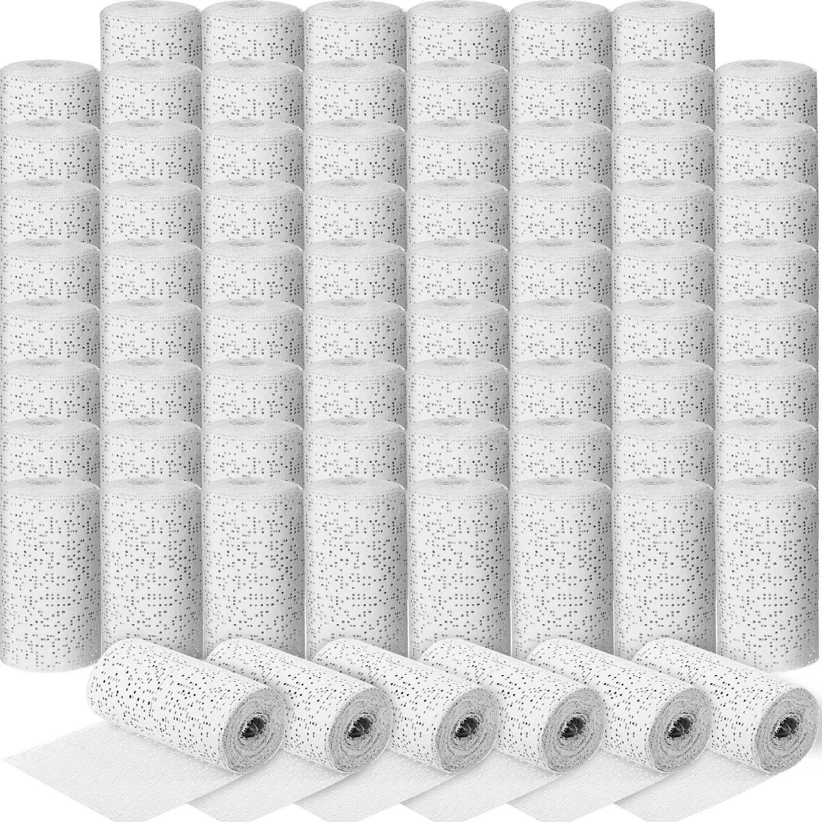 Treela Plaster Cloth Rolls Gauze Bandages Rolls Strips for Belly Casts, Scenery Molds, Mask Making, Art Projects, Body Casts, Craft Supplies(4 Inch x 236 Yard)