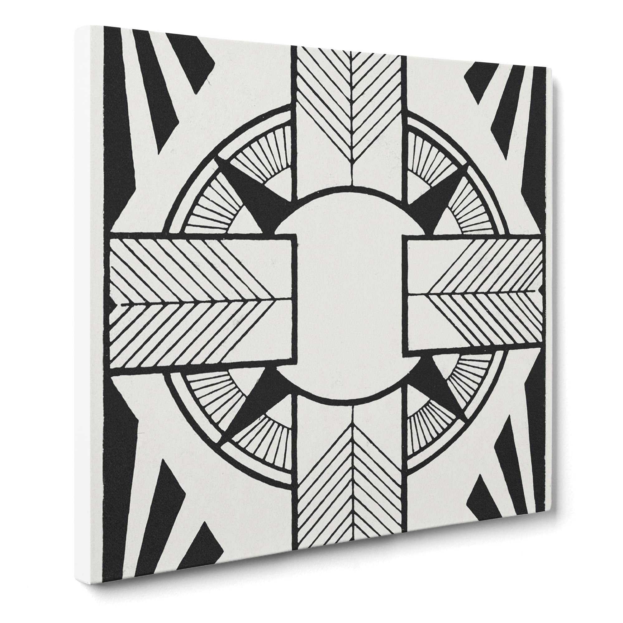 Ornament Vol.1 by Samuel de MeSQ WHTuita Canvas Print, Mixed, 35L x 35W cm