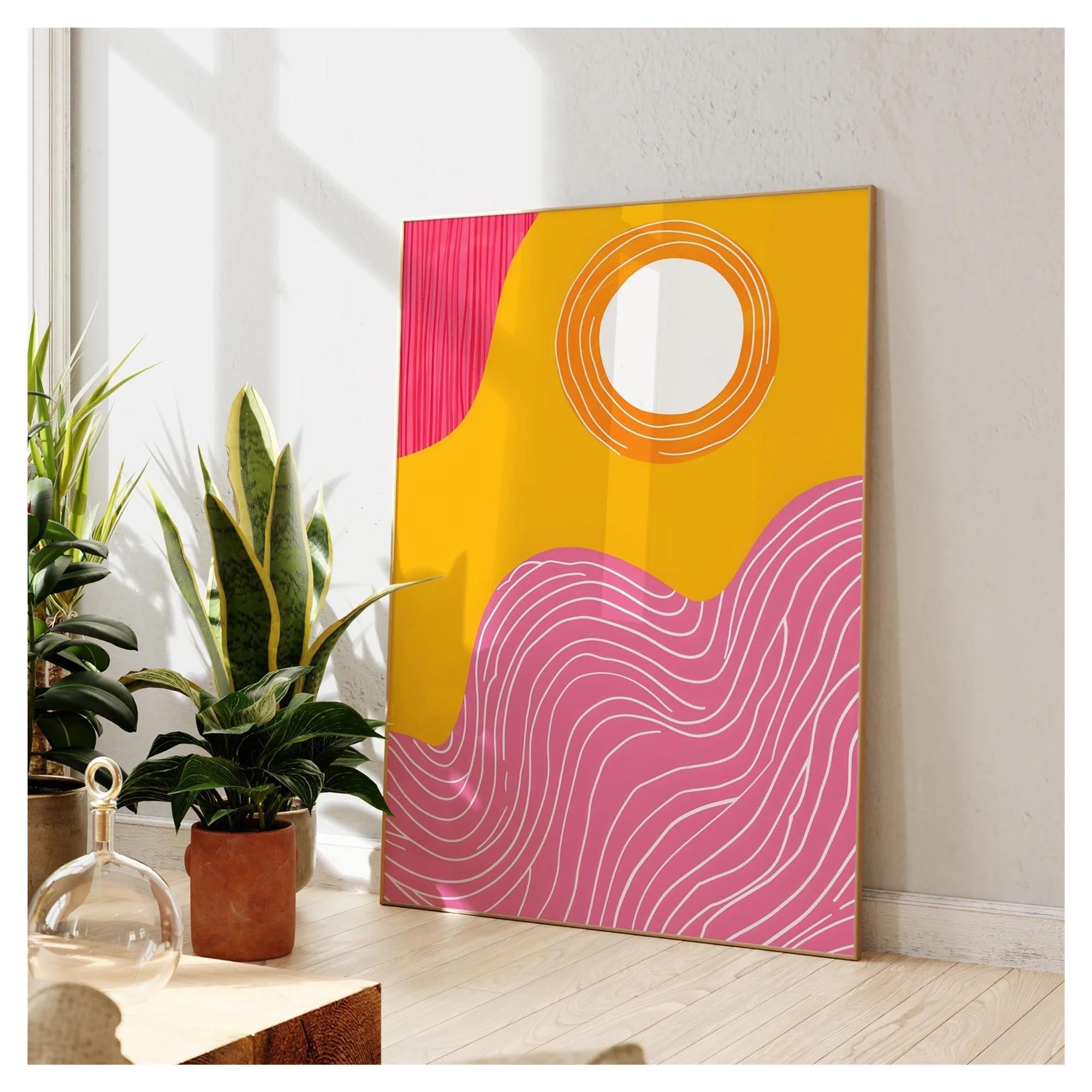 Peinture Forêt Moderne en impression sur toile artistique premium