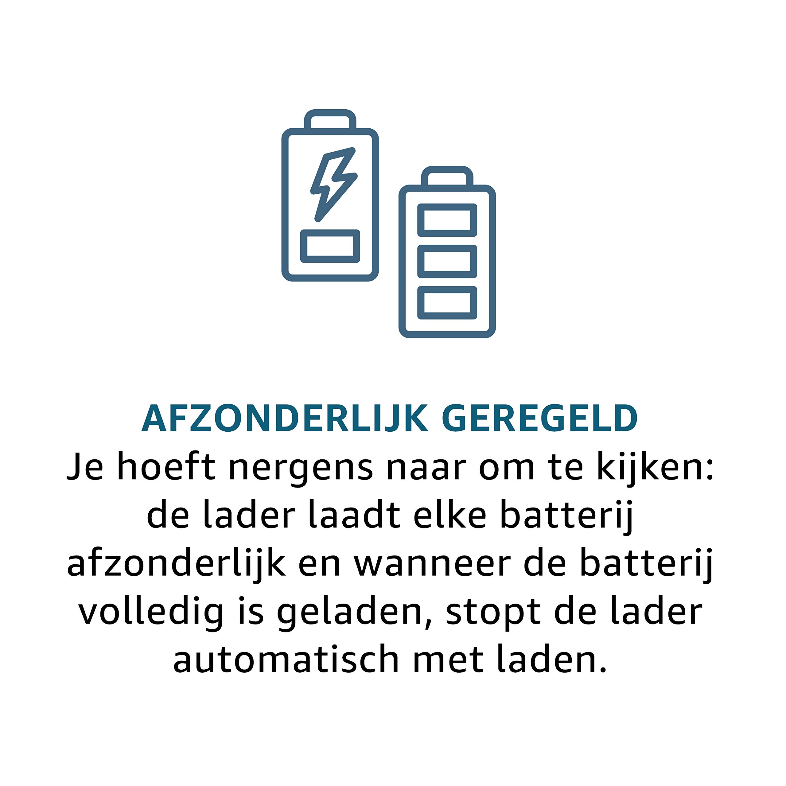 Panasonic Batteries Eneloop, Chargeur Rapide USB pour 1 à 4 Piles Ni-MH AA/AAA, Alimentation Supplémentaire pour les Appareils Mobiles via la Sortie USB