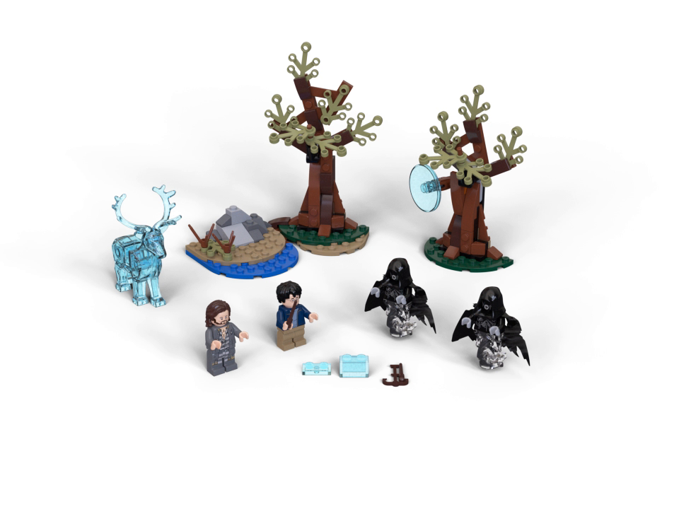 LEGO 75945 Harry Potter Expecto Patronum Set mit 4 Minifiguren und Patronus Hirsch-Figur – Bild 8