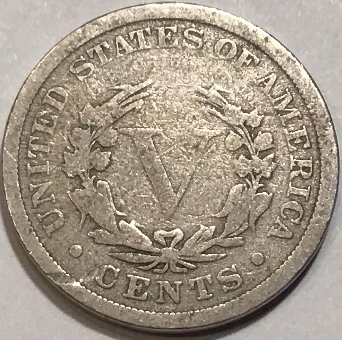 1901 P Liberty Head V Nickel Seller Good