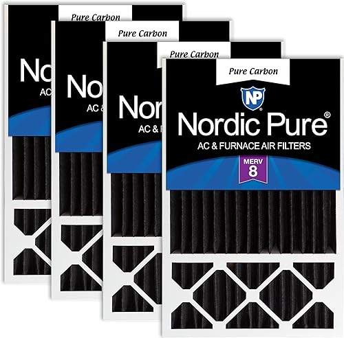 Miniatura 42 de Nordic Pure - Filtro de aire, 16x25x4/16x25x5 (4-3/8 Actual Depth)