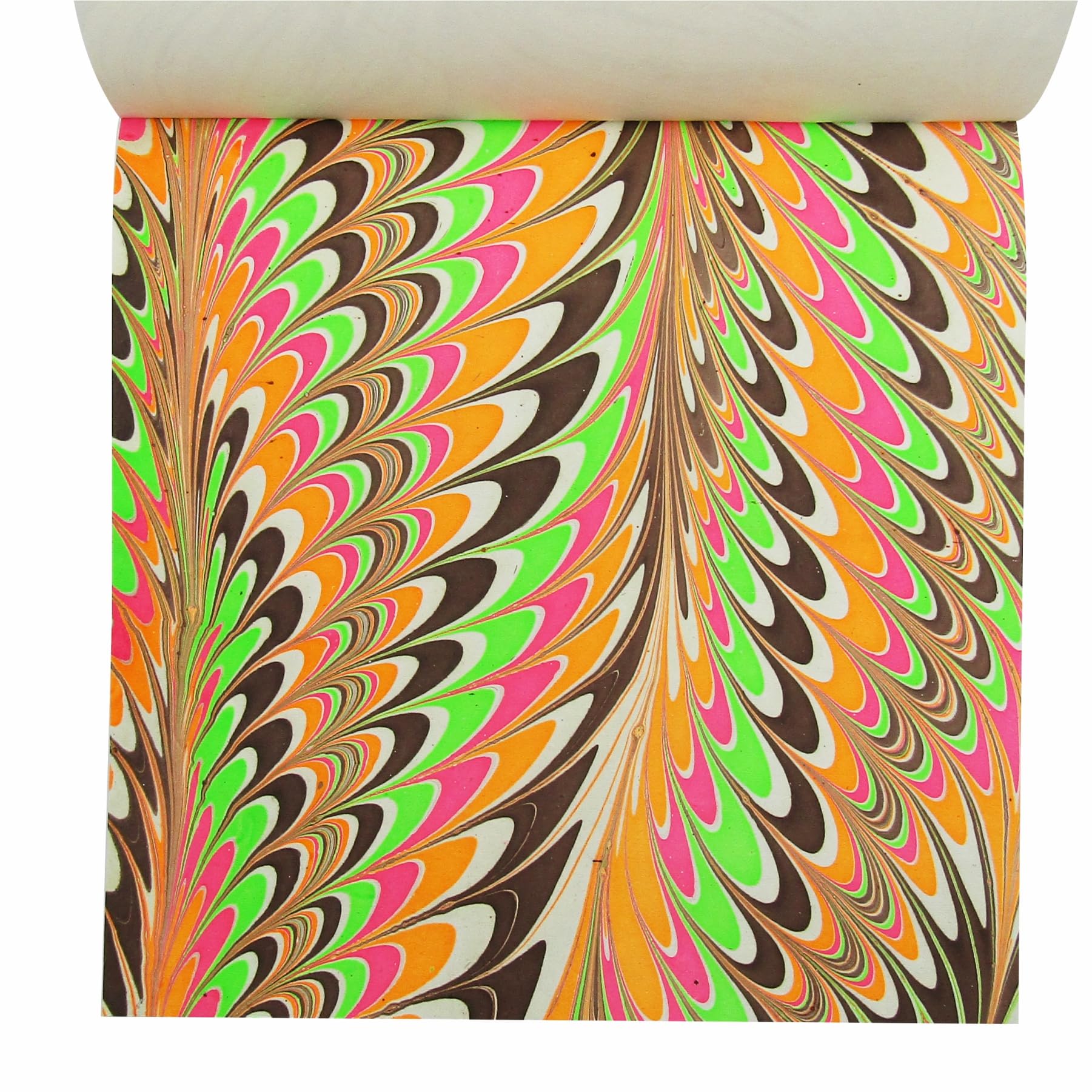 Paperhues Carta marmorizzata fatta a mano per album di ritagli, 30,5 x 30,5 cm, 24 fogli.