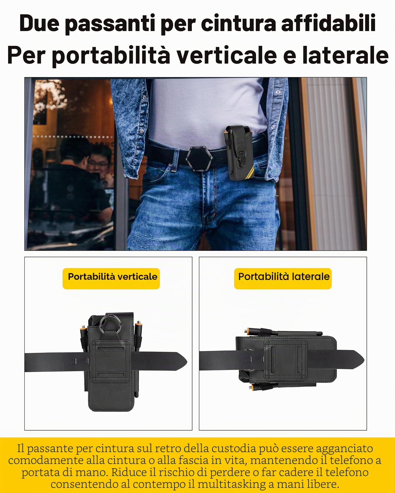 Ulefone Armor Holster Custodia Multiuso per Armor 26 Ultra e Altri Smartphone da Esterno