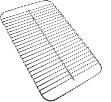 80631 Stainless Steel Grill Grate for Weber Go-Anywhere Charcoal and Gas Grill, Replaces 70211, 3634, 67195, 16" x 10"
