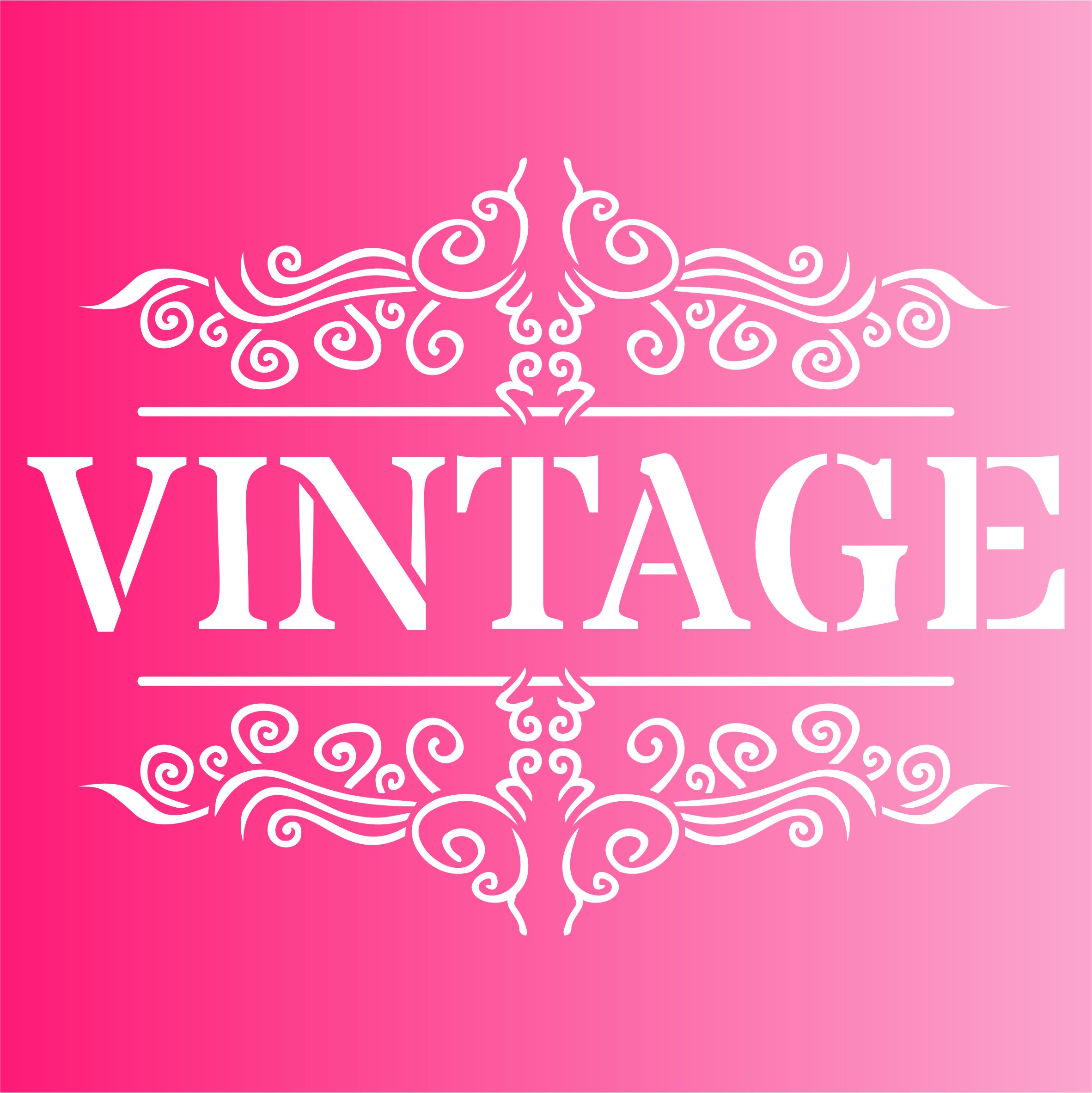 Paris Postmarken Schablone 11,5x11,5cm - Wiederverwendbar Für Deko-Projekte