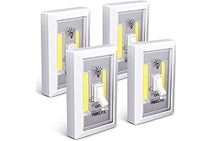 VIBELITE Closet Light: Wireless, Touch-Activated Battery Operated LED Illumination