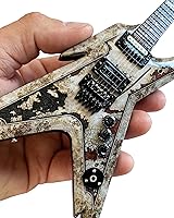 Vista 2 de AXE HEAVEN Dimebag Darrell Dean Razorback Mini Guitarra - Rust Razorback Guitarra Modelo Coleccionable