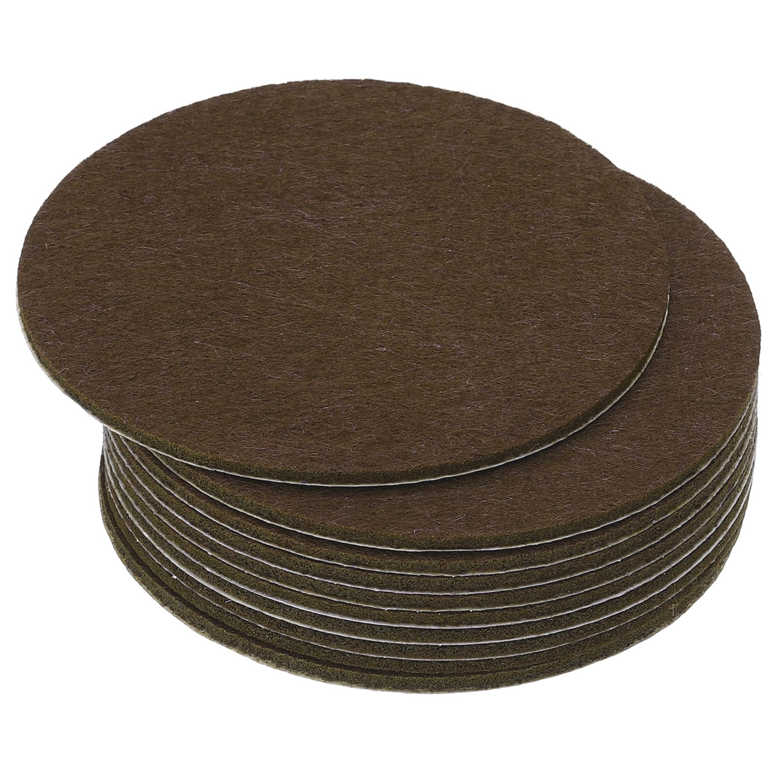 PATIKIL 5 Inch Diameter Lamp Base Felt, 10Pack 2mm Thickness Round Soft