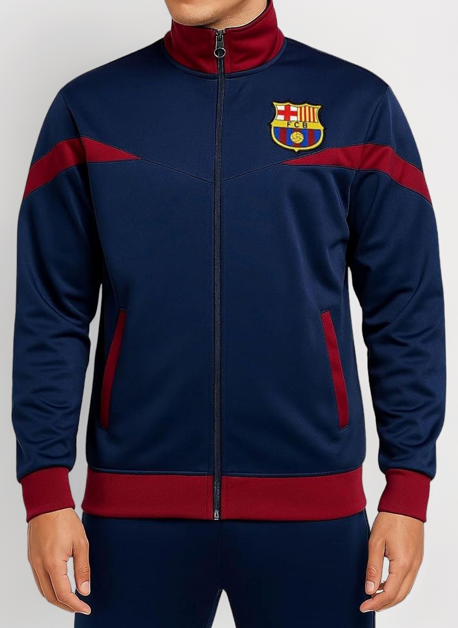 Men's Fc Barcelona Track Jacket Training jacket (pack of 1)