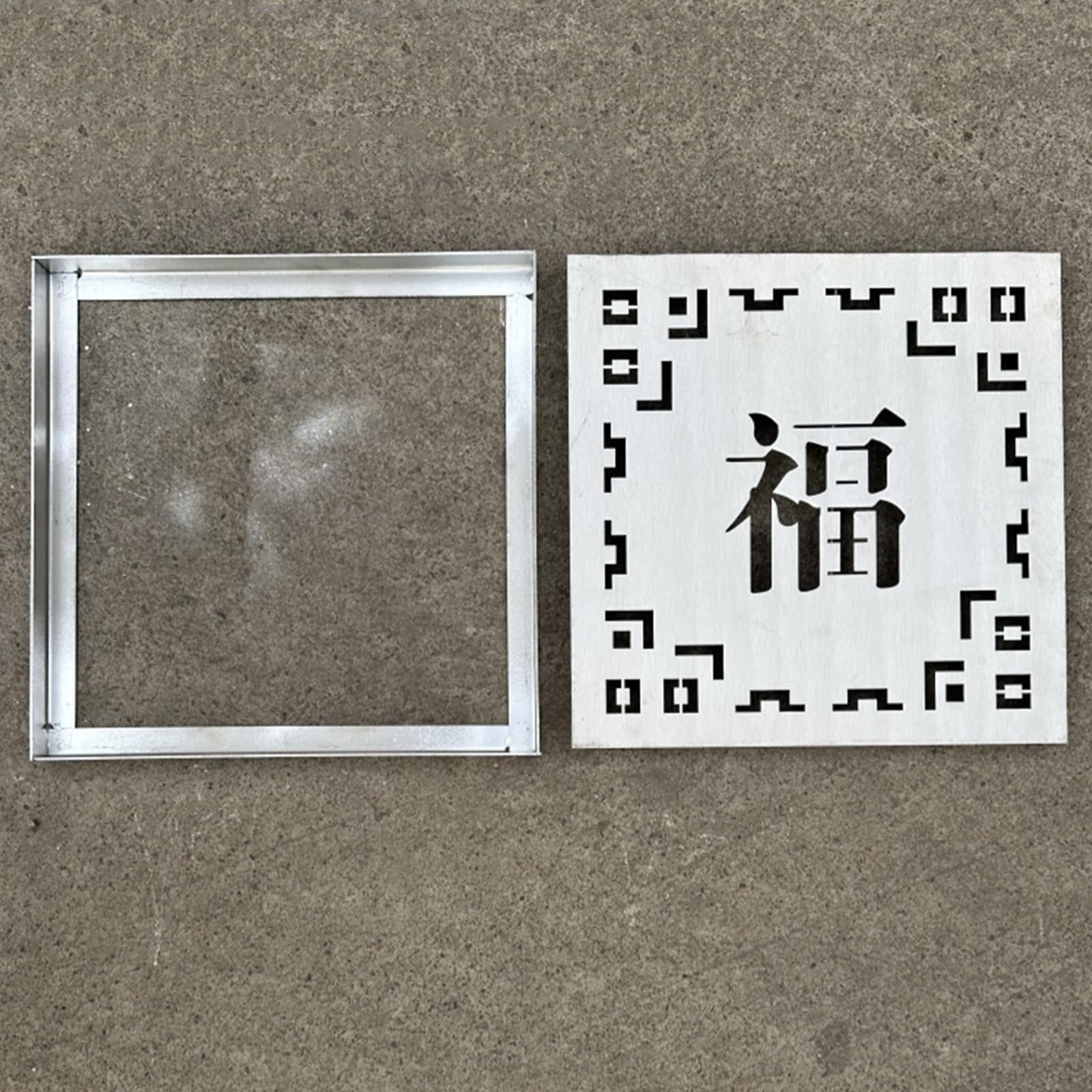 Rejilla Desague Terraza, Canaleta Desagues con Rejillas, Diseño de Acero Inoxidable Engrosado, Adecuado para Patios, Estacionamientos, Carreteras(35x35x3cm/14x14x1.2in)