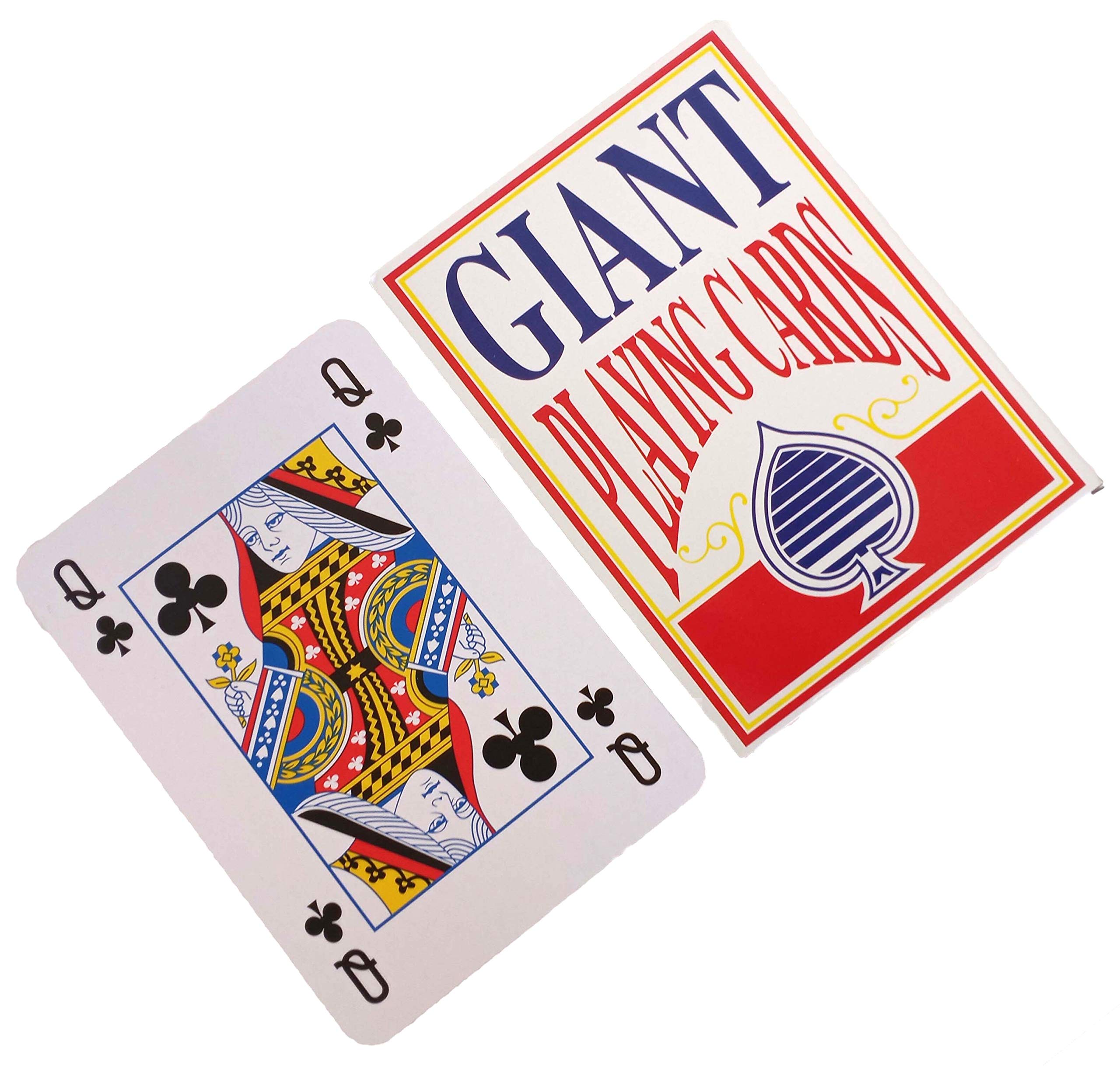 Jumbo Playing Cards, Poker Cards, 11" Inches