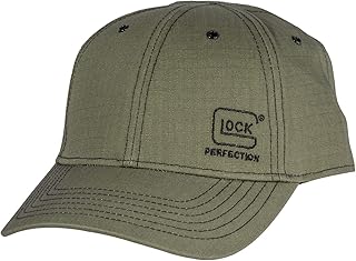 GLOCK AS10079 1986 Ripstop Hat Olive Cotton Hook & Loop Closure