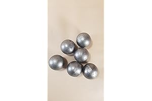 Carver's Olde Iron 2" Cast Iron Balls Set of 6 for Decoration or Crafts
