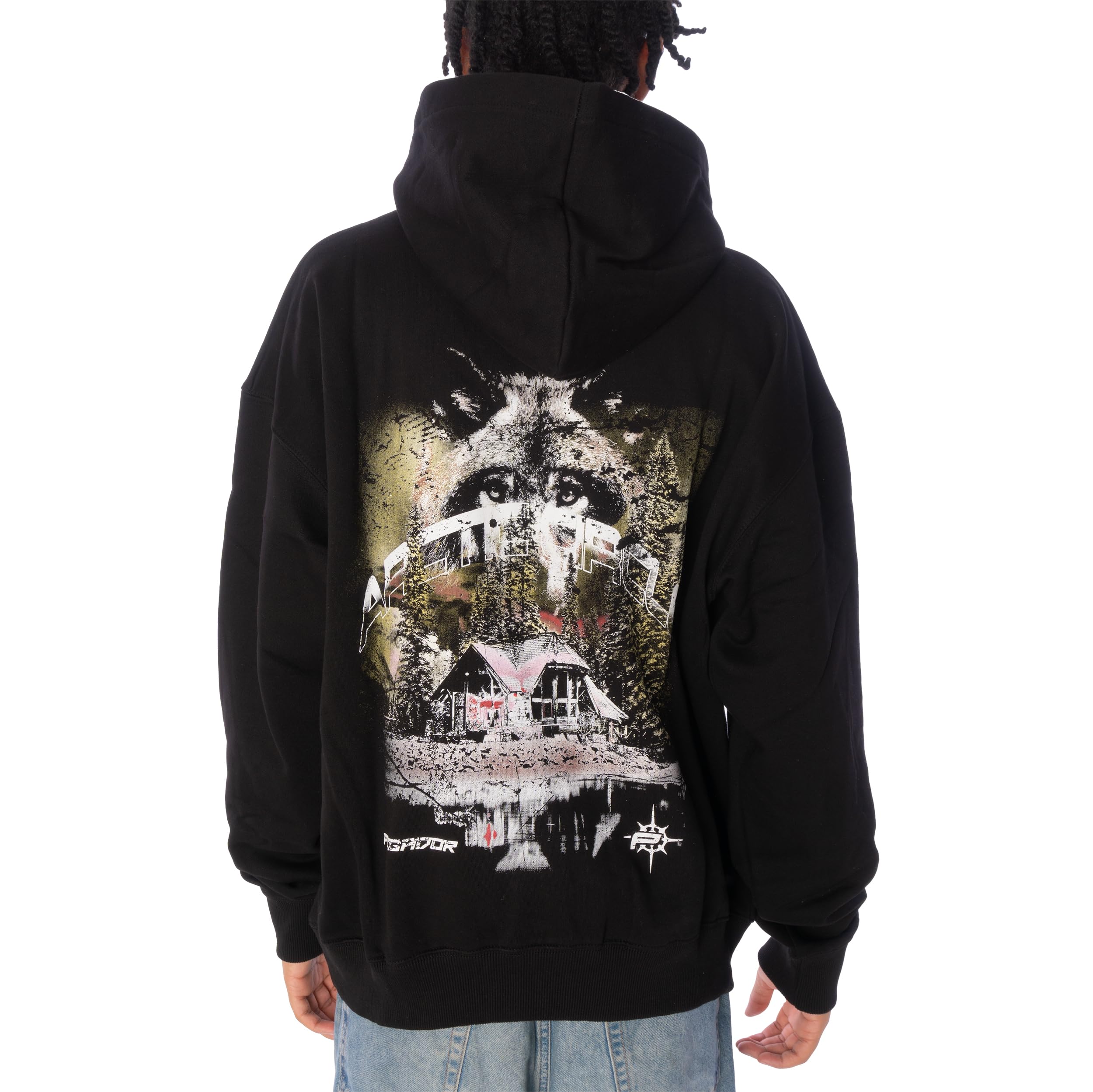 Pegador Acco Oversized - Sudadera con capucha para hombre