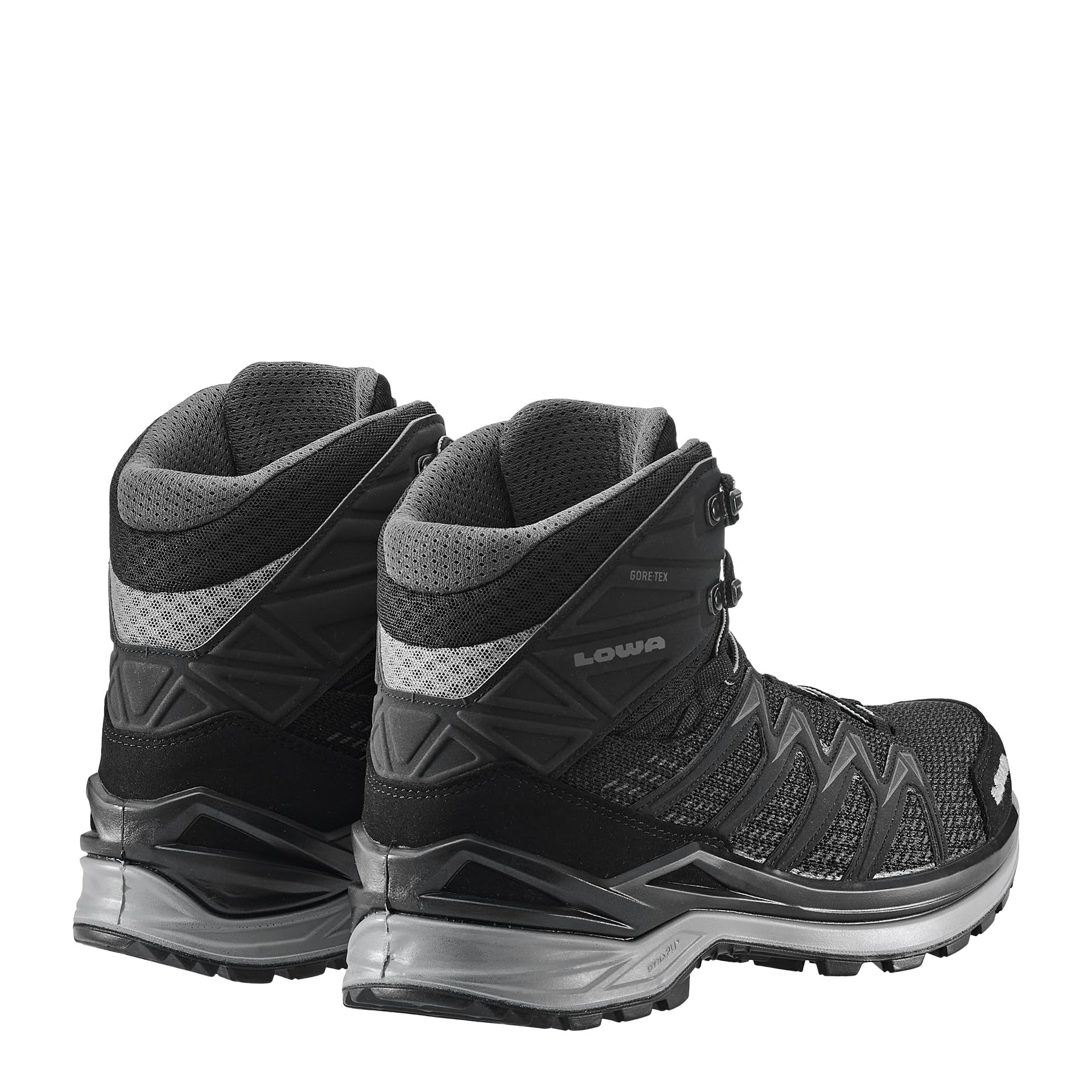 LOWA Adult Innox Pro GTX MID - Scarpe da trekking leggere, da uomo, colore: Nero