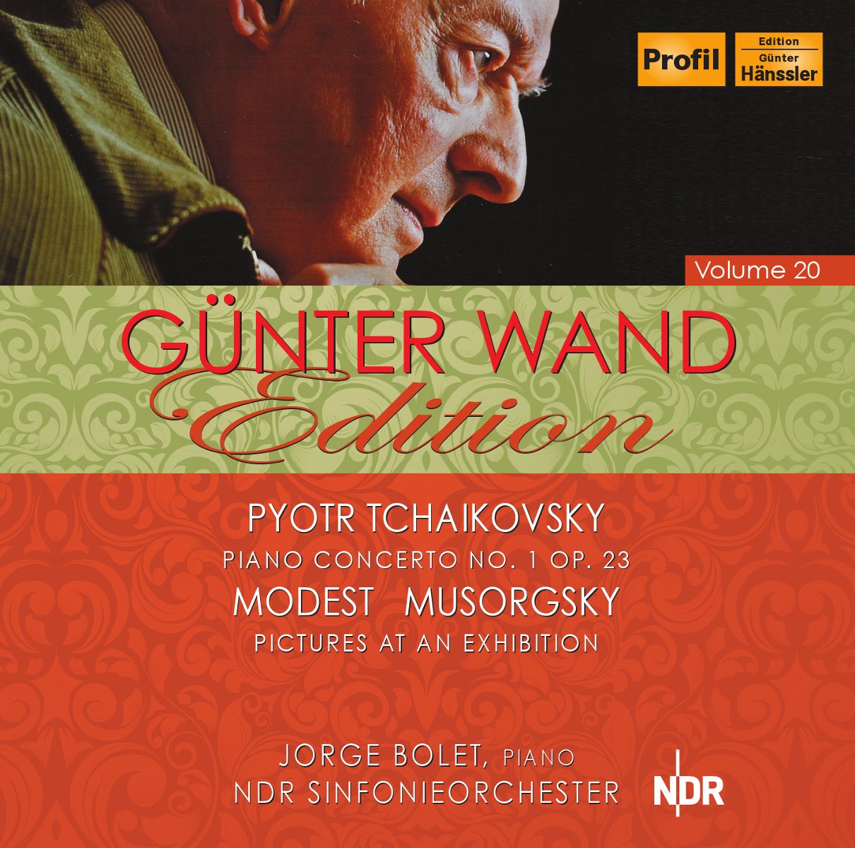 Gunter Wand Edition, Vol. 20: Tchaikovsky Piano Concerto No.1 / Mussorgsky: Pictures at an Exhibition