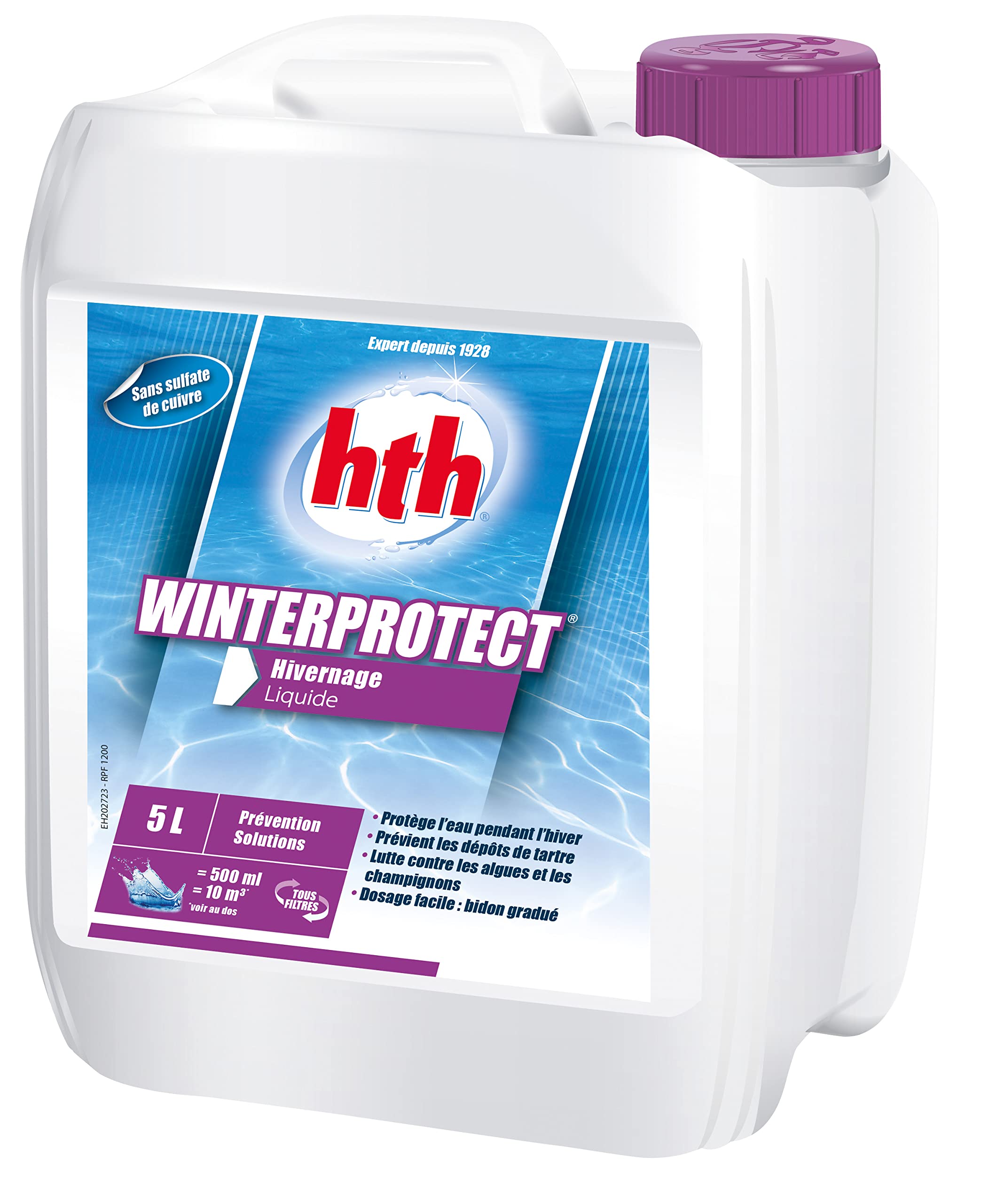 Hth WINTERPROTECT Hivernage Piscine Liquide 5 Litres