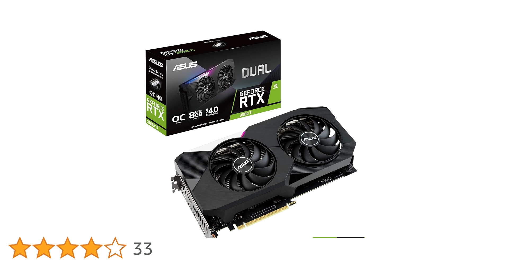Amazon | ASUS デュアルNVIDIA GeForce RTX 3060 Ti OC