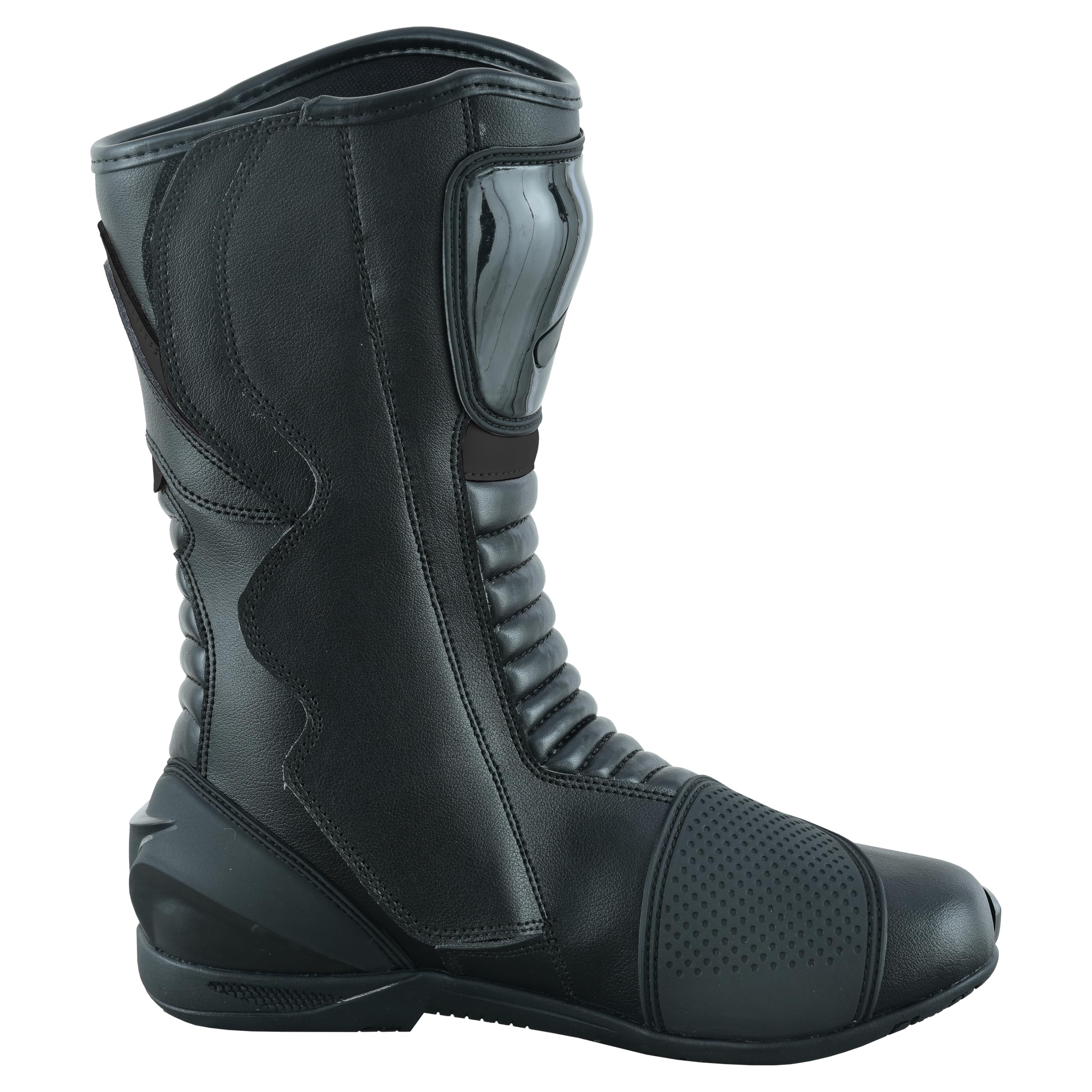 Zapatos de moto largos hasta el tobillo para mujer botas rosas para moto zapatos de cuero impermeables